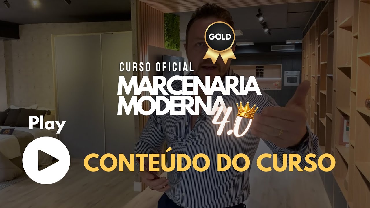 CURSO MARCENARIA MODERNA 4.0 COMPLETO