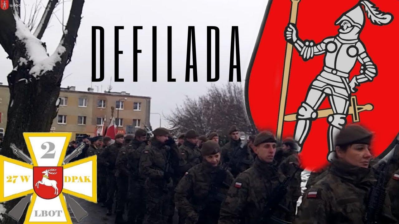 █▬█ █ ▀█▀ #wlodawa.NET - Obrona terytorialna - Przemarsz/Defilada Zaporczyk&oacute;w  Włodawa
