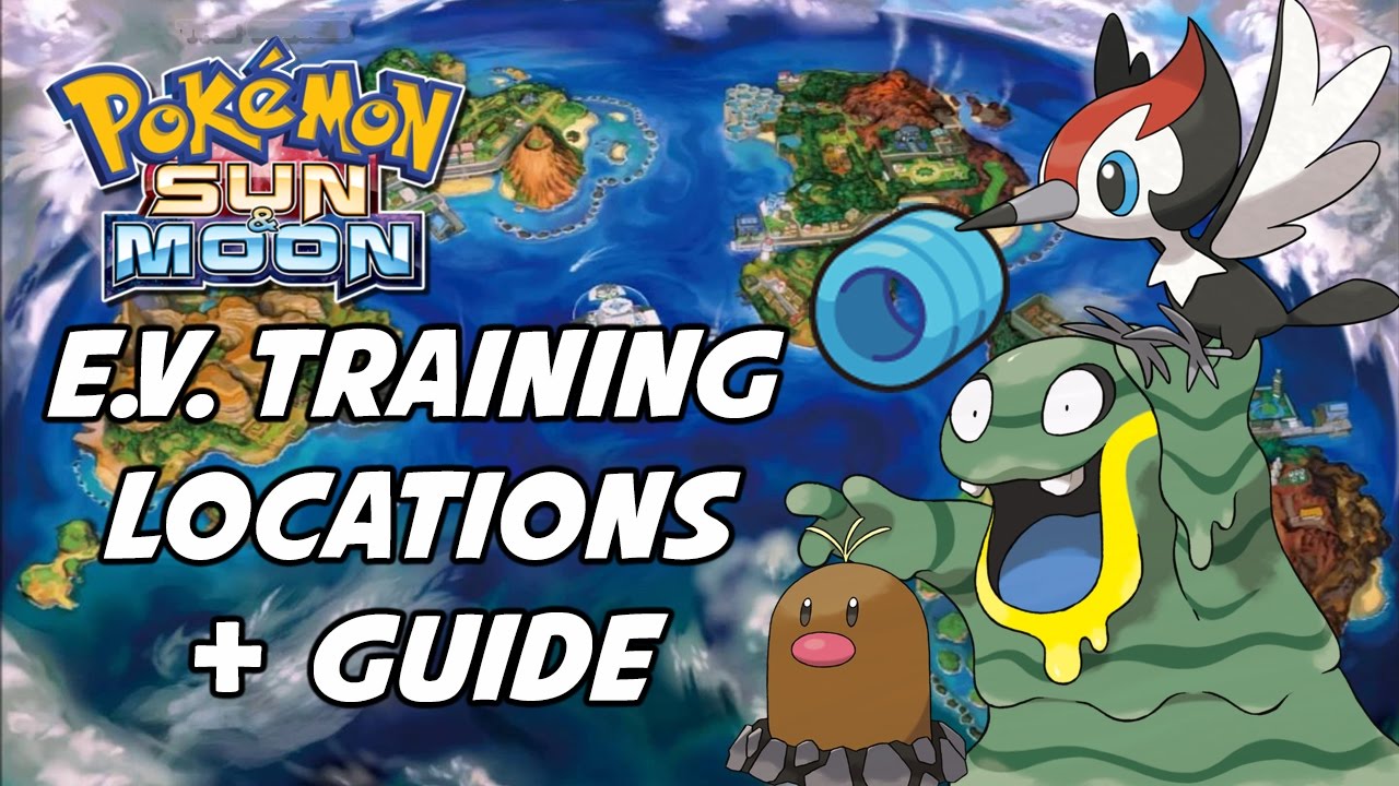 Руководство по тренировке EV в Pokemon Sun and Moon! Лучшие места для тренировки EV в Pokemon Sun...