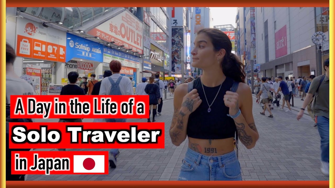 A Day in the life of a solo traveler in Japan.