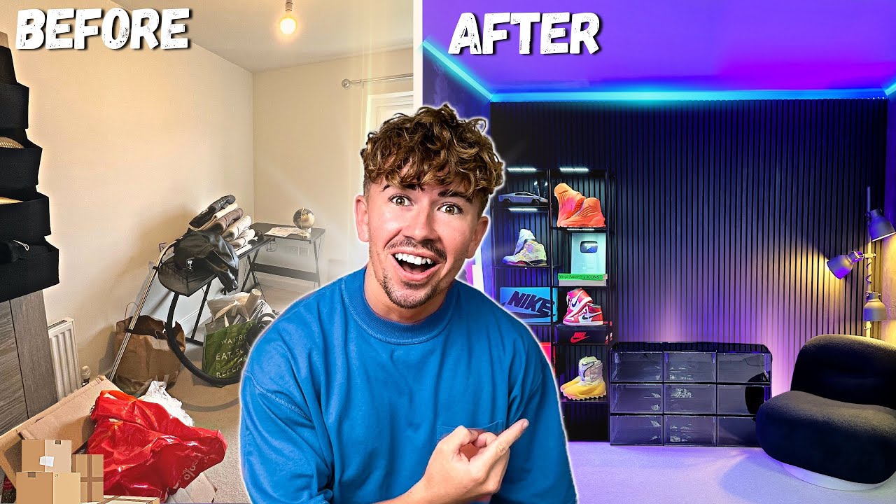 I Built My Dream Sneaker Room!