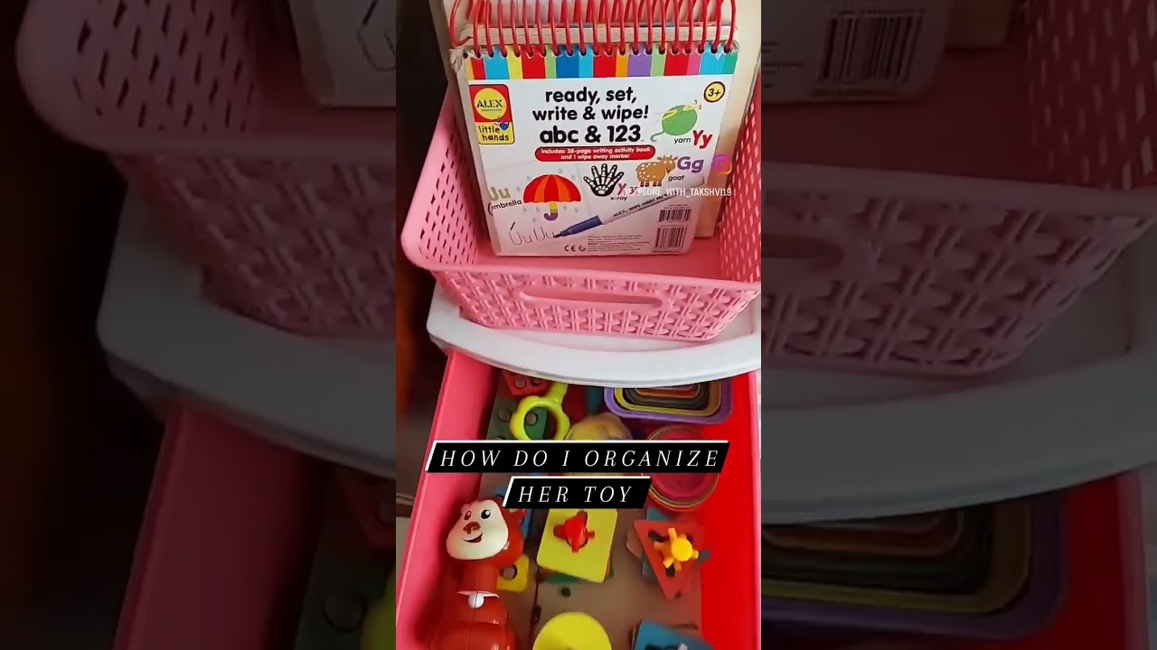 Toy Organiser ideas #homeorganization#toyorganization#shorts#momlife #toyreview#homeschooling
