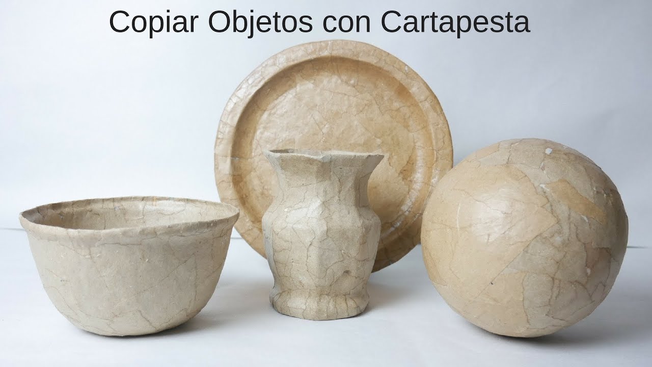 👌  Como Copiar Objetos con Cartapesta