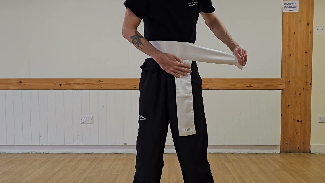 How to tie Sash