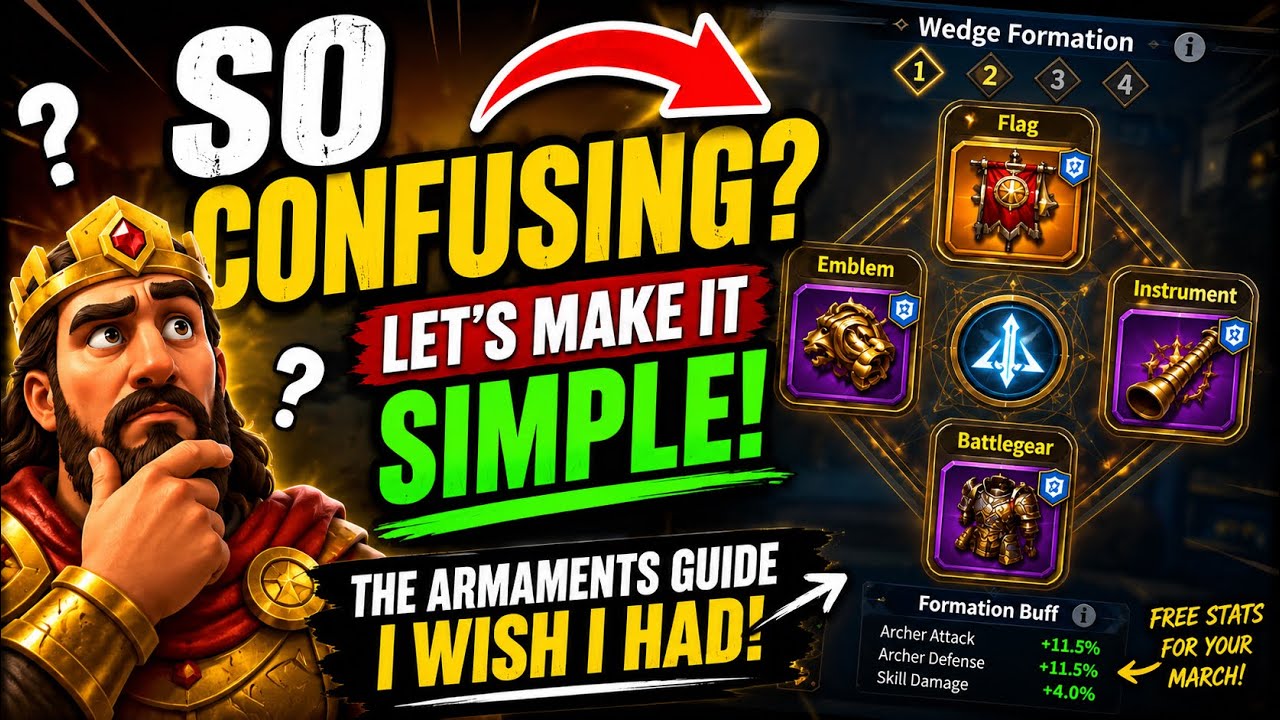 The Armaments Guide I Wish I Had | Rise of Kingdoms