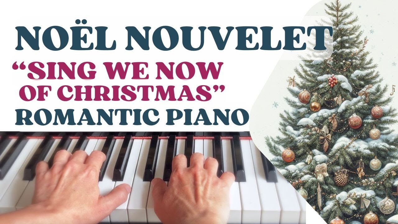 No&euml;l Nouvelet au piano - arrangement romantique relaxant | beautiful asmr pianocover | Masha Sharova