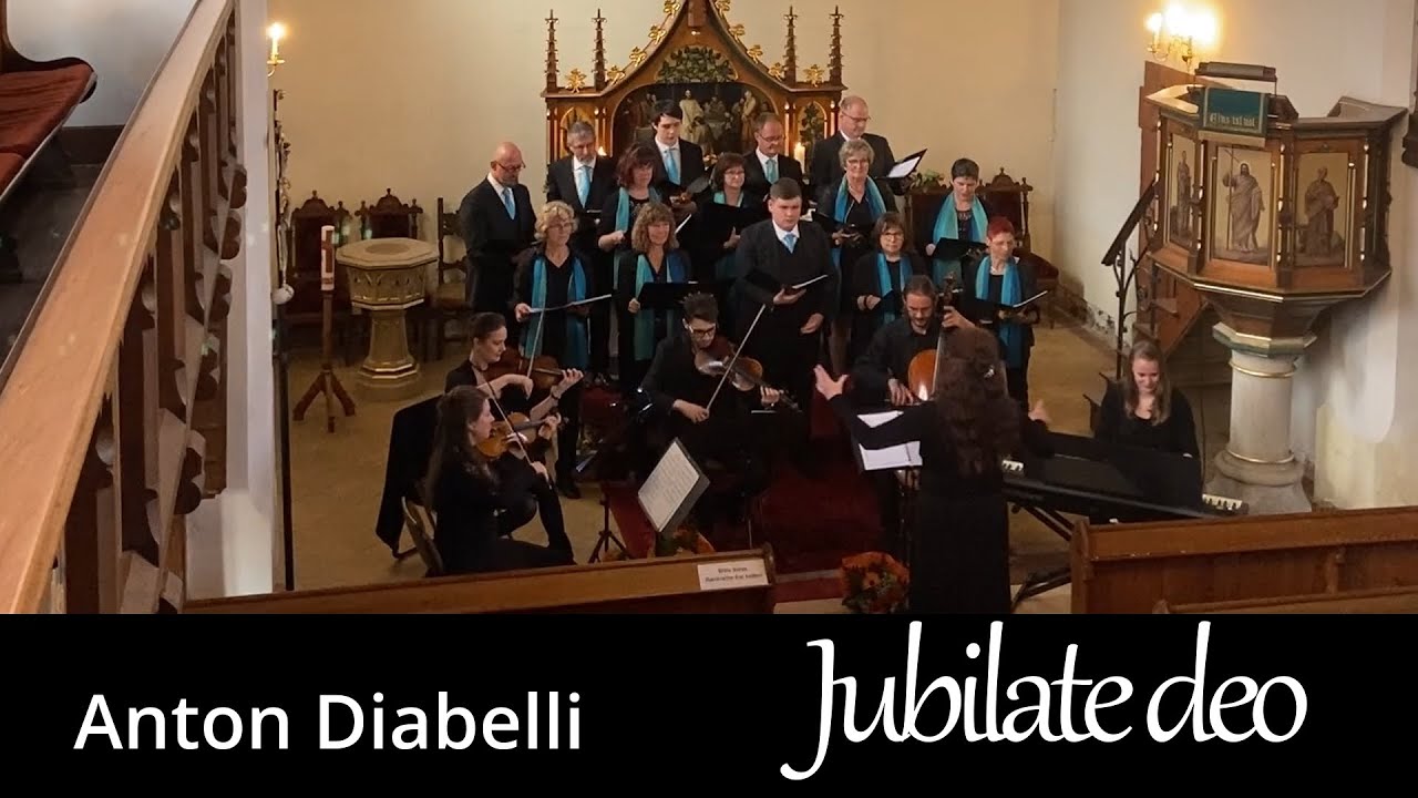 Anton Diabelli:  Jubilate deo