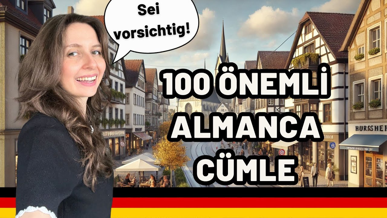30 Dakikada 100 Önemli Almanca Cümle Öğren!