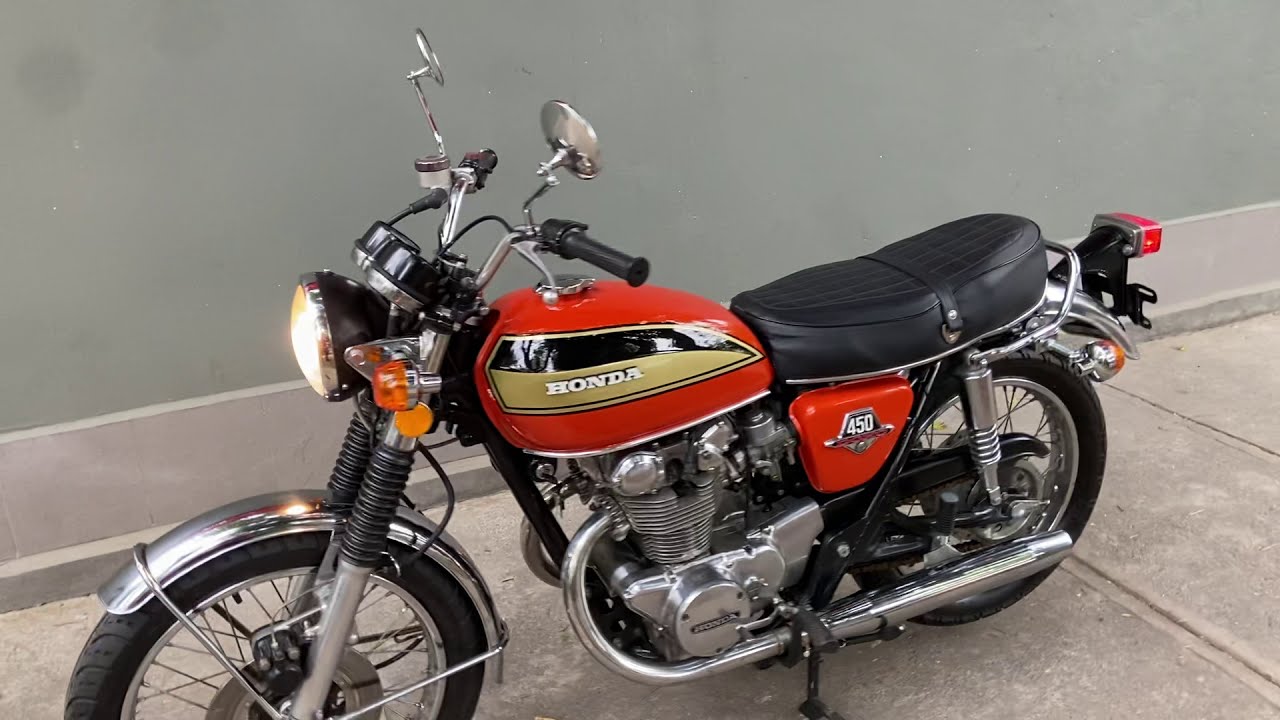 Honda cb 450 k - 1970 - Restauracion 2020
