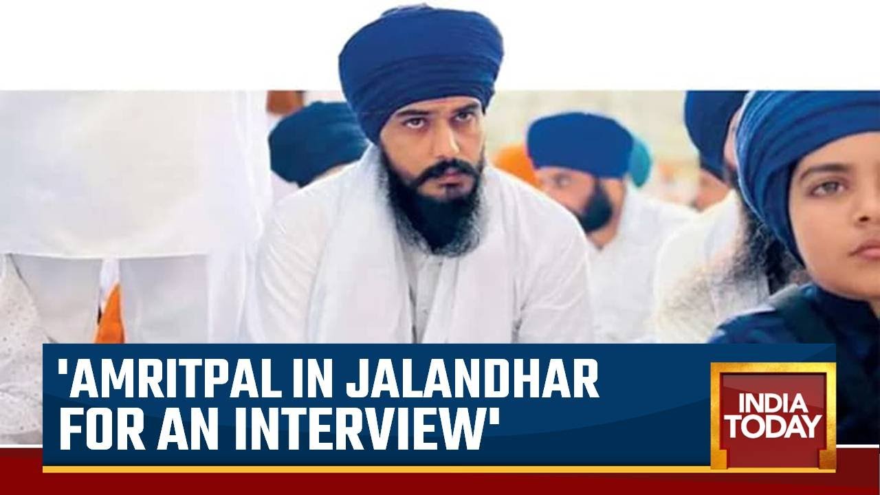 Amritpal Suspected To Be In Punjab's Jalandhar For An Interview To International Channel | Sources