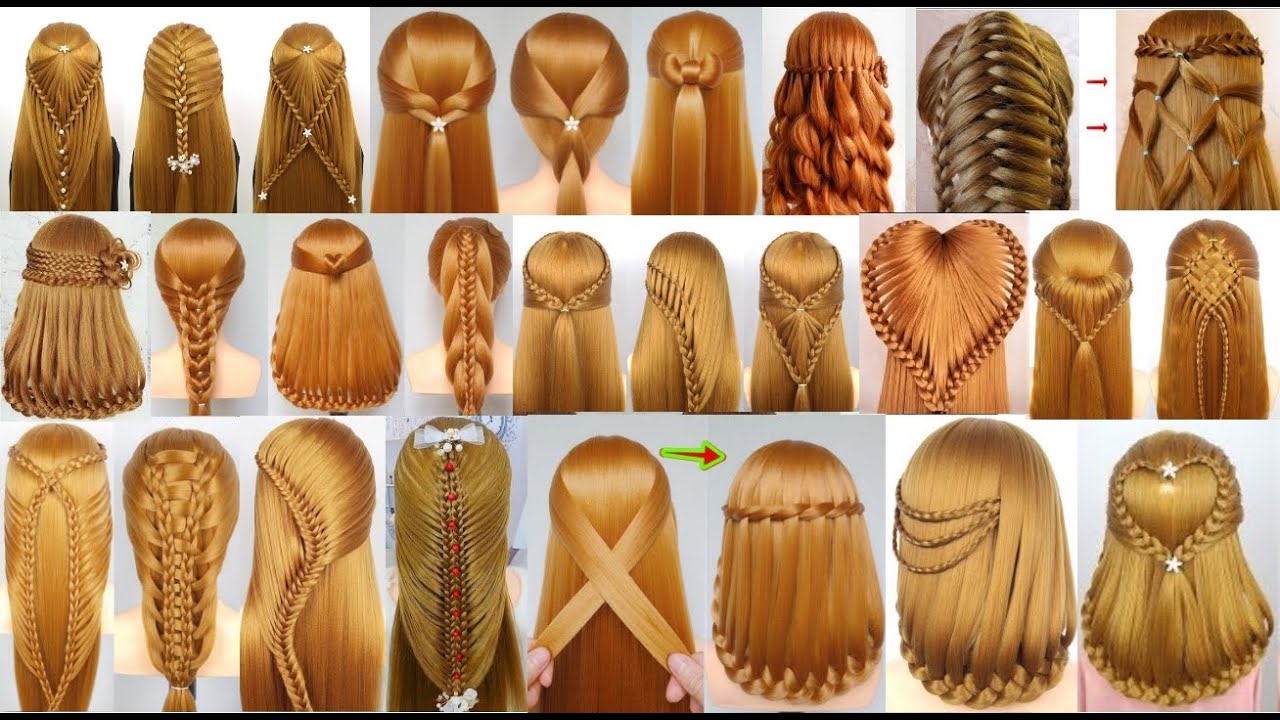 very stylish open hair hairstyle open hair hairstyle for party | beautiful hairstyle