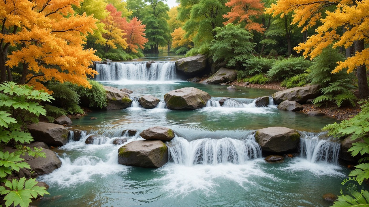 Relaxing Nature Music 4K🌿 Soothing Piano with Forest Ambience – Relaxing Nature Sounds