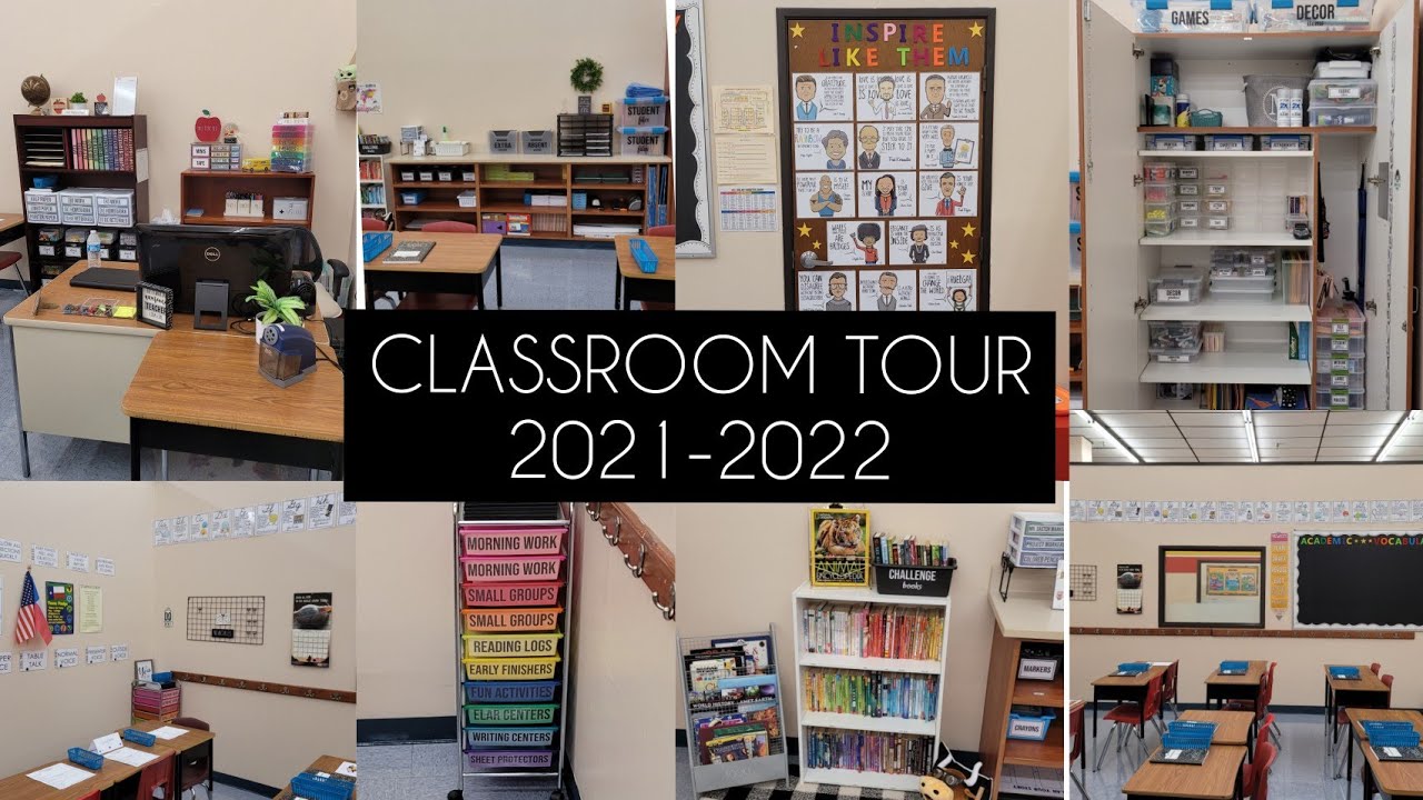 CLASSROOM TOUR//5th Grade Teacher//2021-2022 || S1E19