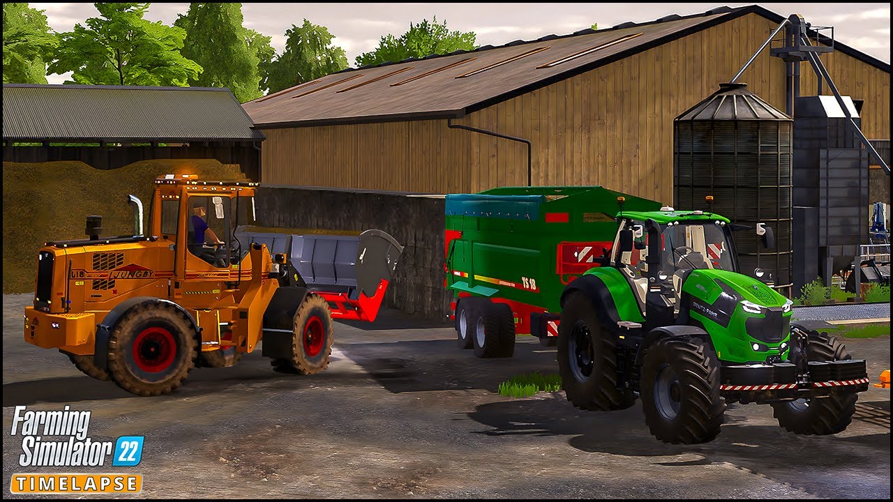 SELLING SILAGE. HARVESTING CORN w/ A NEW CLAAS TRION 750 | #CourtFarm Ep.75 | Farming Simulator 22