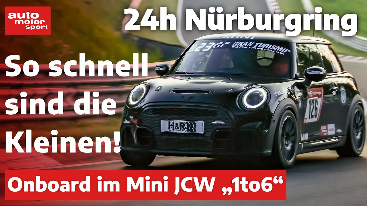 Onboard bei den 24h Nürburgring: Eine Runde im Mini JCW von Bulldog Racing | auto motor und sport