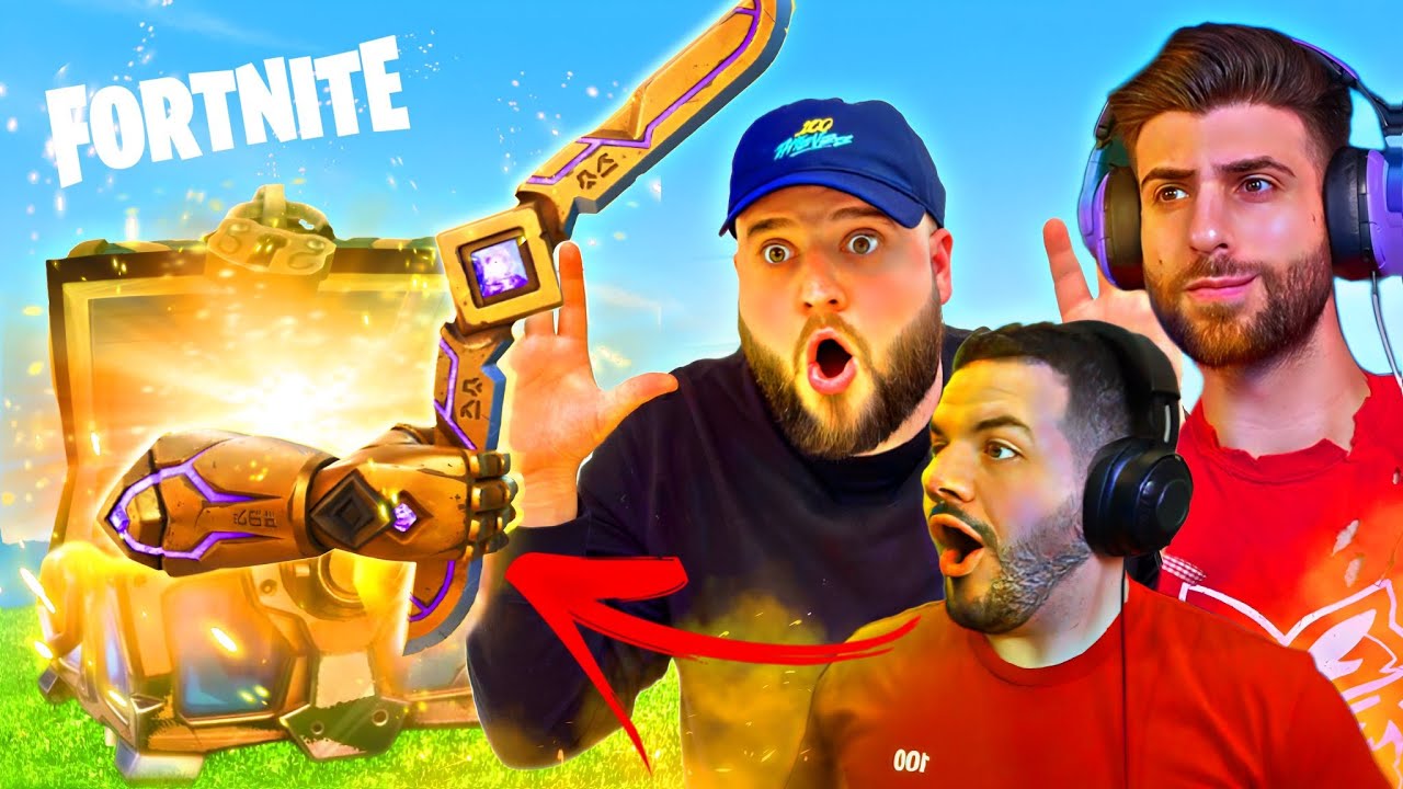 Мы троллили лобби с помощью худшего оружия в Fortnite