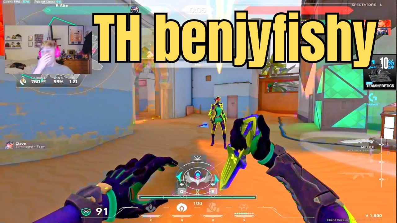 TH Benjyfishy Enters Beast Mode | Insane Clutch