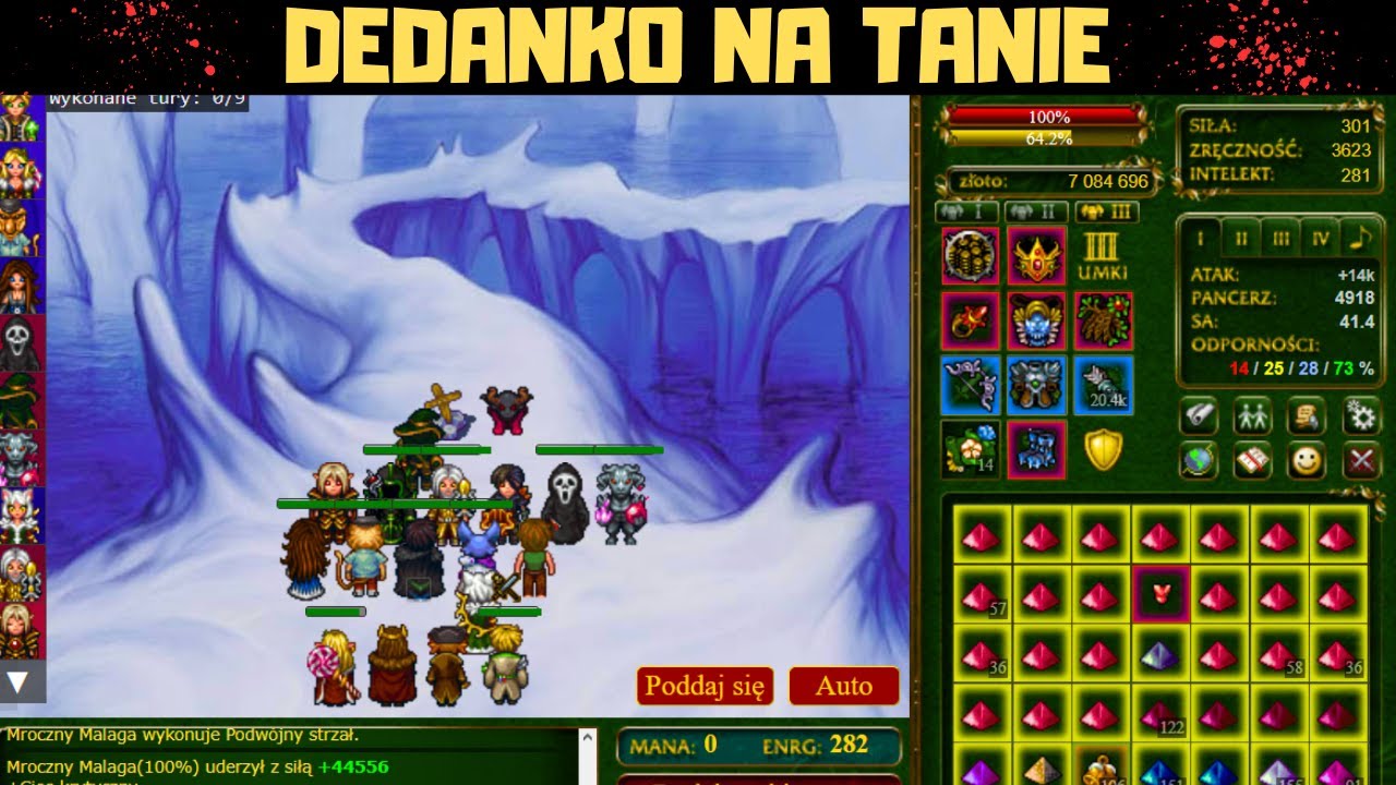 MARGONEM AKCJA TYTAN TANROTH