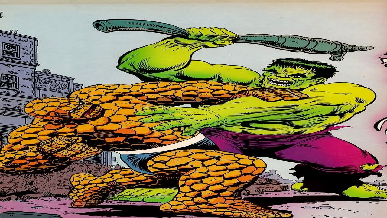Hulk versus coisa: quadrinho explicado e narrado