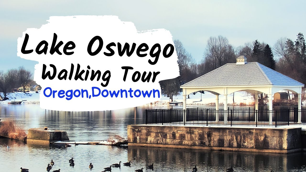 Walking Tour of Lake Oswego, Oregon Downtown | The Richest City in Oregon