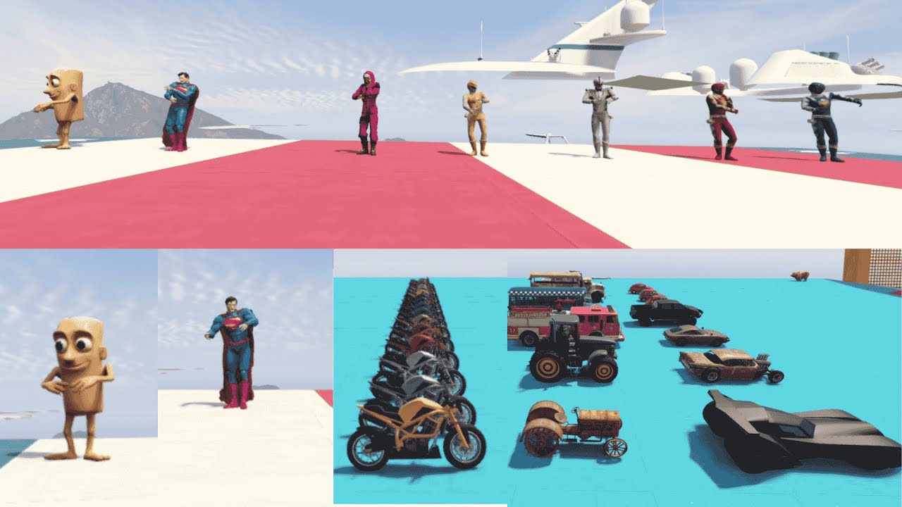 A Super Hero Takes Control! Heroes Face the Craziest Obstacle Challenge Ever