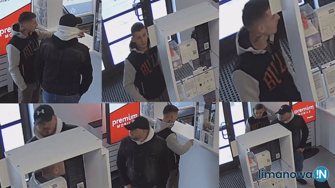 Włamanie w Limanowej. Rozpoznajesz ich? To prawdopodobnie złodzieje