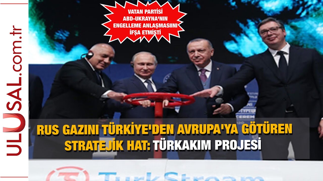 Rus gazını T&uuml;rkiye'den Avrupa'ya g&ouml;t&uuml;ren stratejik hat: T&uuml;rkAkım projesi