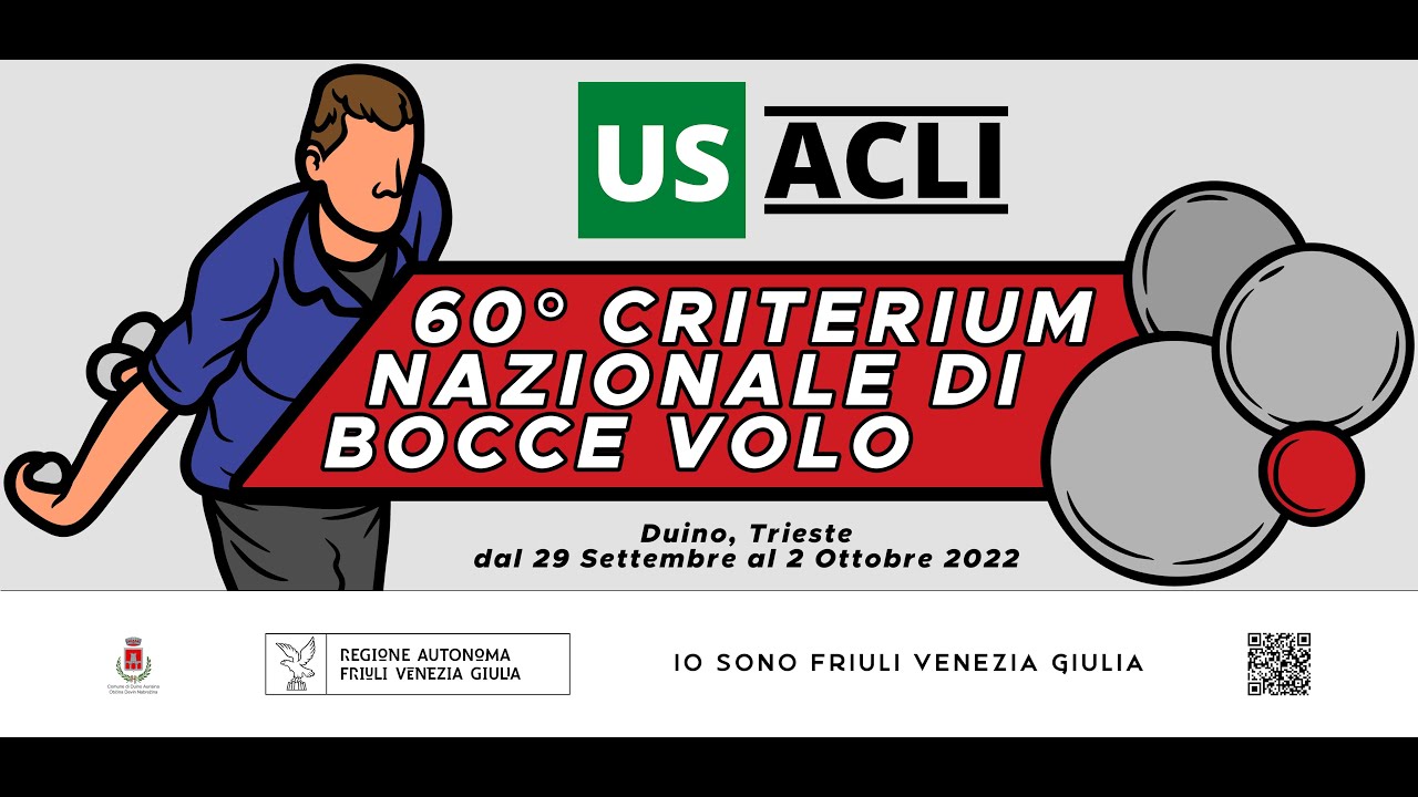 60° Criterium Nazionale U.S. ACLI di Bocce Volo (Duino 2022)