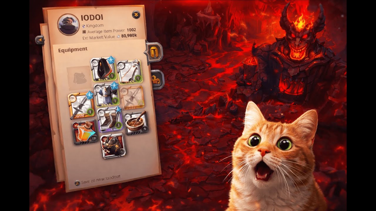 Corrupted Dungeon Run – Dual Swords | Albion Online