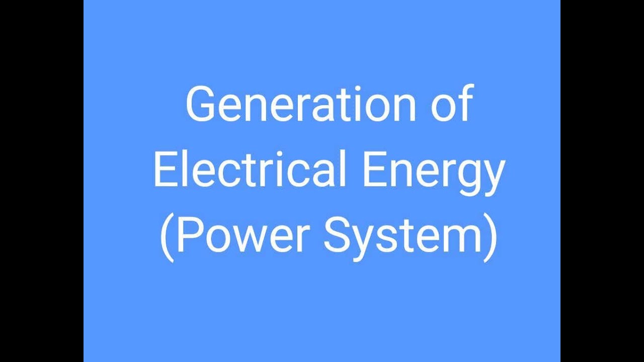Power System | V K Mehta | Electrical | Generation of Electrical Energy MCQ | Part 1