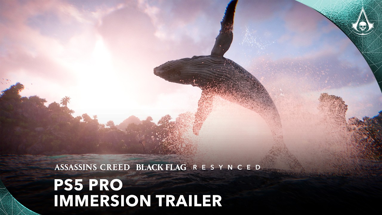 Assassin's Creed Black Flag Resynced: PS5 Pro Immersion Trailer