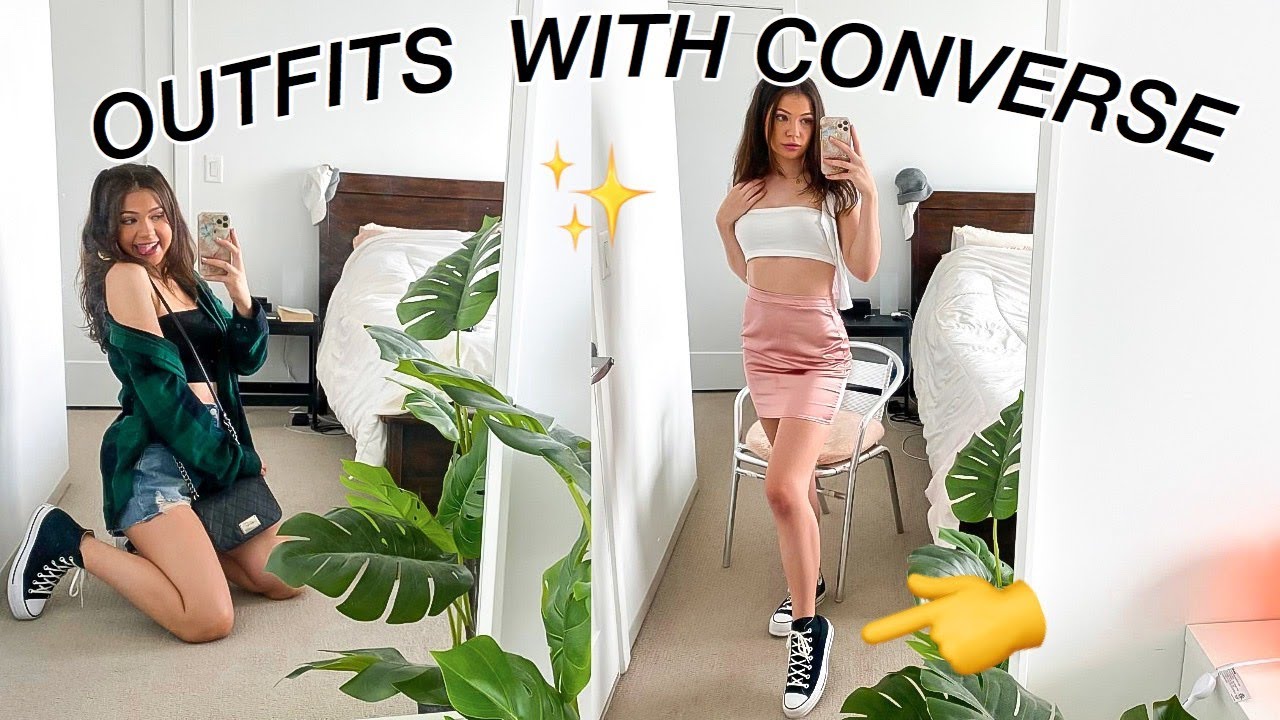 HOW TO STYLE HIGH TOP CONVERSE (5 cute outfit ideas)