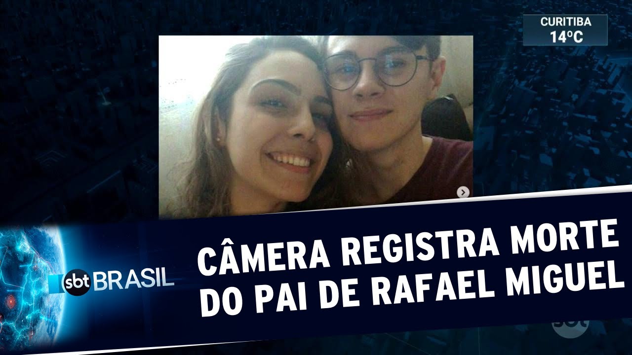 Câmera flagra momento em que pai do ator Rafael Miguel é assassinado | SBT Brasil (11/06/19)