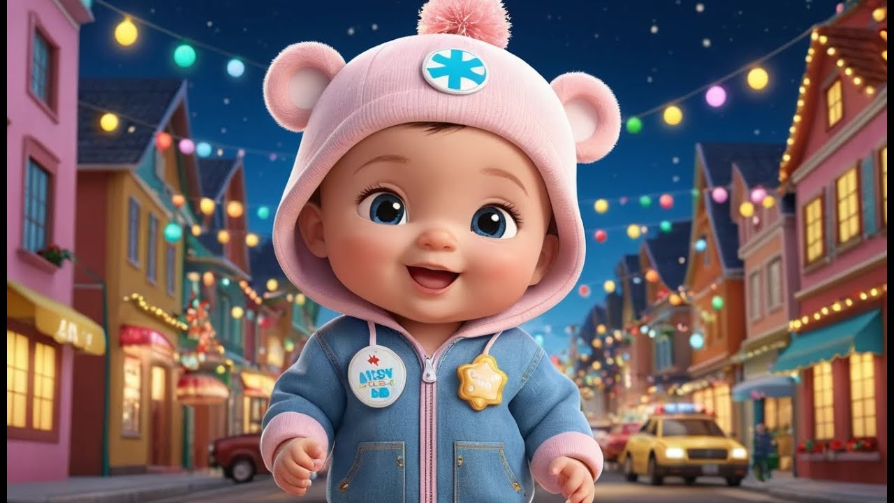 Baby Ambulance New Year Helper | Fun Action & Learning Video for Toddlers