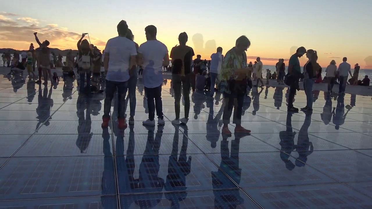 4k - Sea Organ and Greeting to the Sun - Zadar
