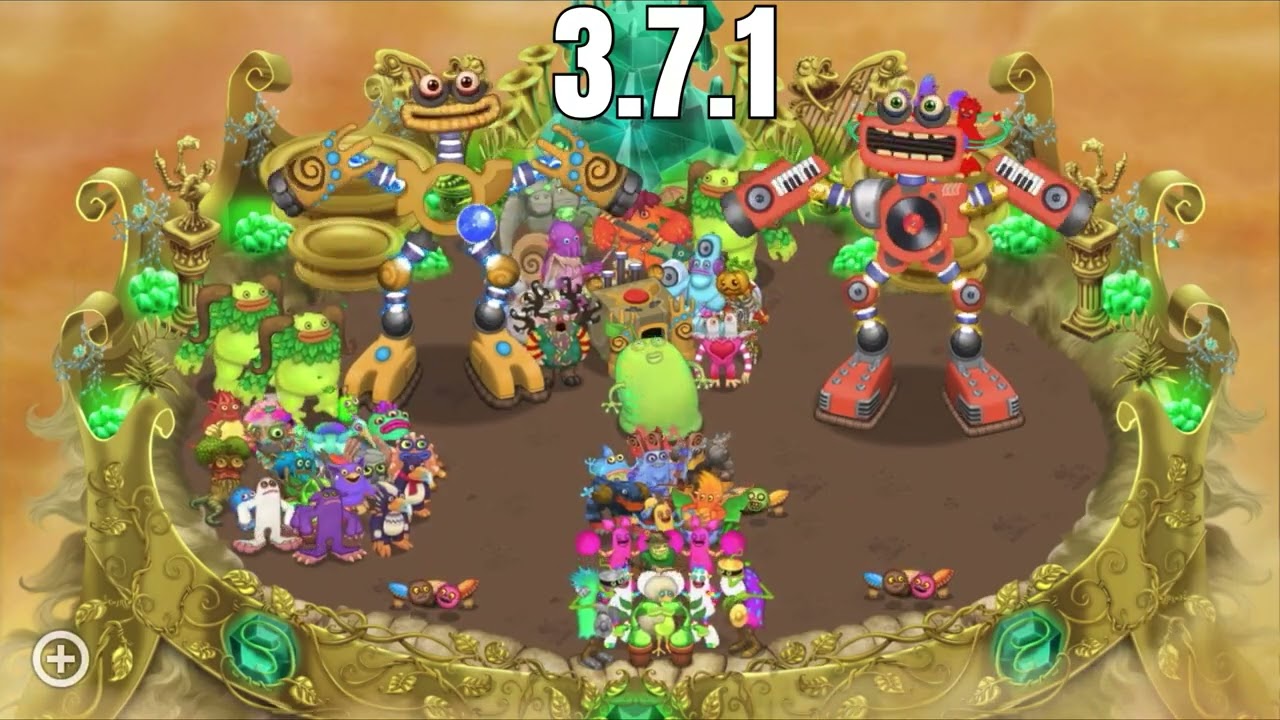 Gold Island Fulls Song My Singing Monsters 3.7.1