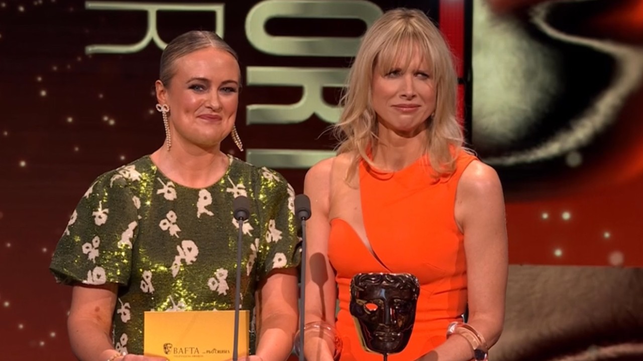 Lucy Punch & Philippa Dunne&rsquo;s hilarious speech at BAFTA TV Awards 2026 | BBC Amandaland