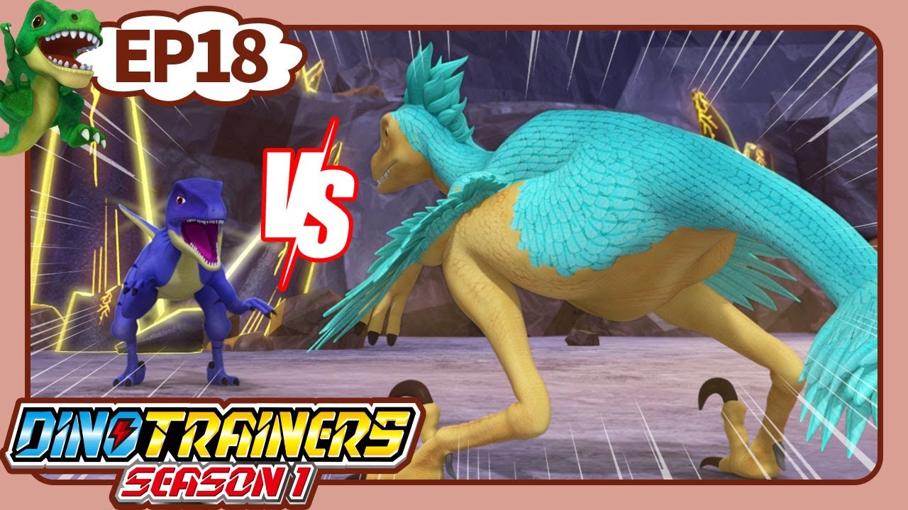 [DinoTrainers S1 Highlight] EP18 Velociraptor vs. Velocisaurus | Dinosaurs for Kids | Cartoon | Toys