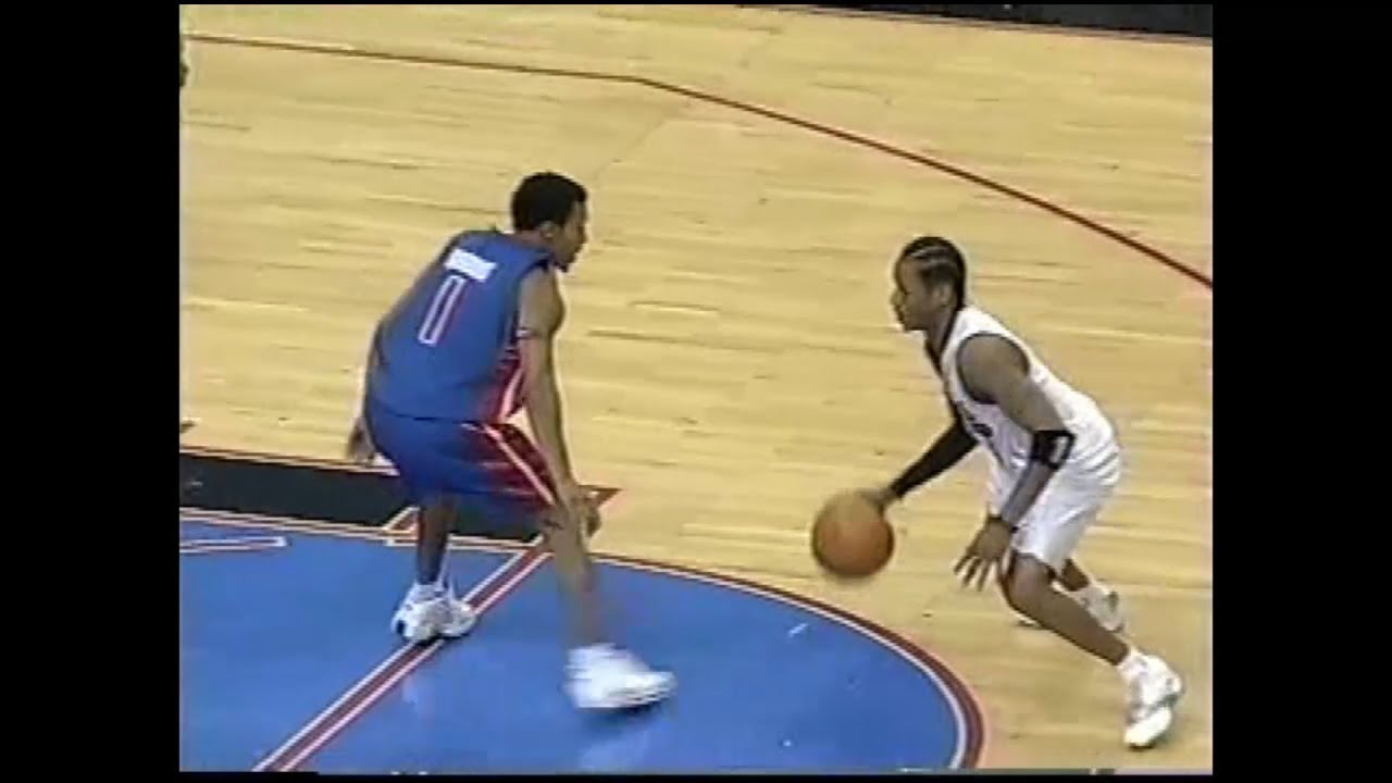 Allen Iverson 38 Points 5 Ast 3 Stl Vs. Pistons, 2001-02.