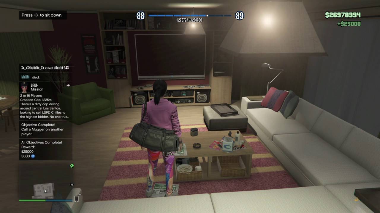 Call A Mugger On Another Player. (GTA Online Daily Objectives)