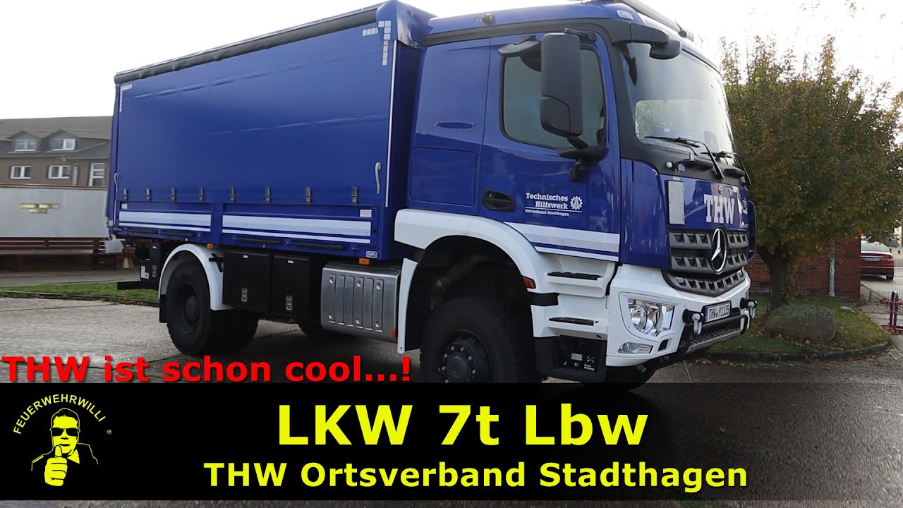 LKW 7t Lbw vom THW OV Stadthagen #thw
