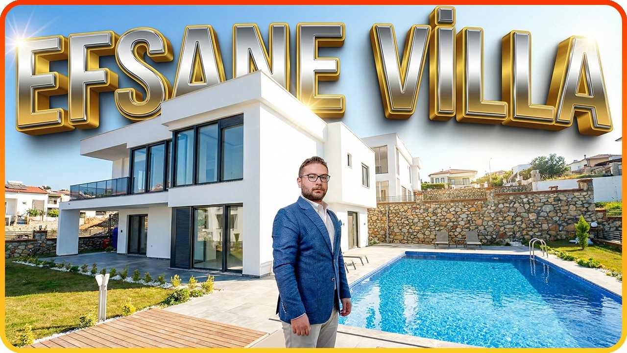 Bu Evde Yok Yok! Yerden Isıtmalı, Akıllı Sistemli, Deniz Manzaralı 4+1 Villa