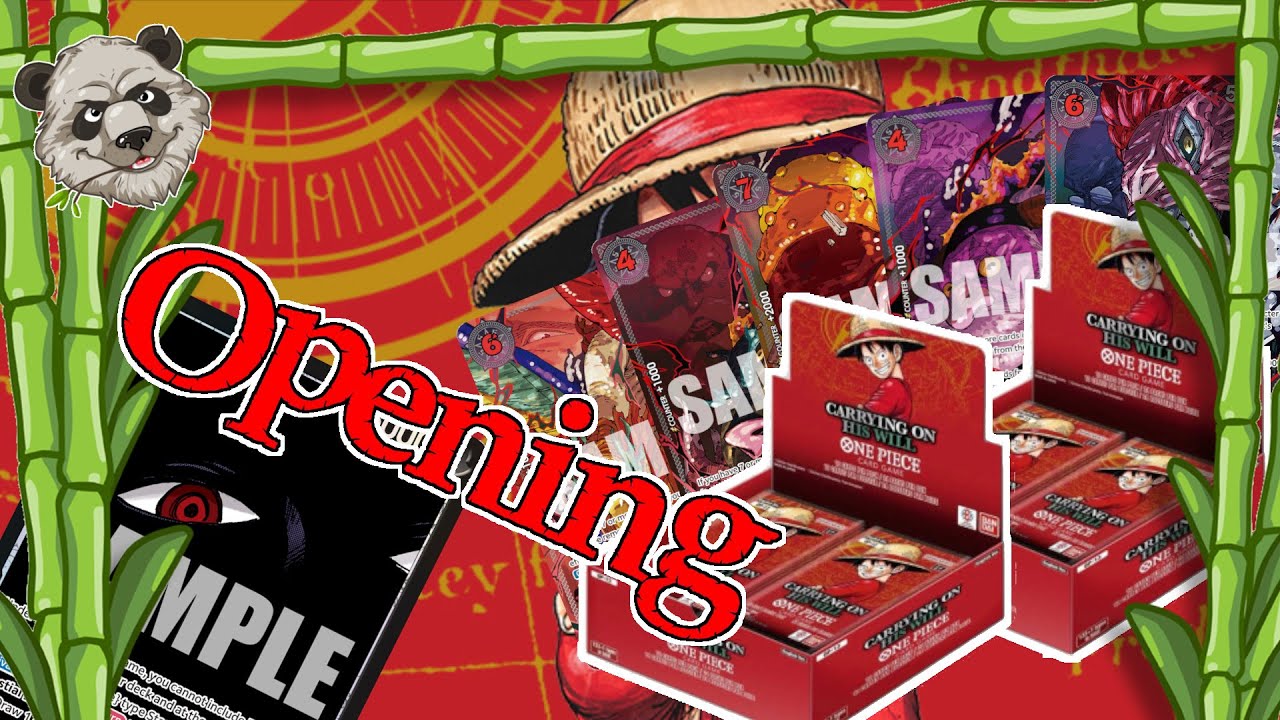 Godpack 2.0 Opening -Carrying On His Will - Opening #onepiecetcg  [German/Deutsch]