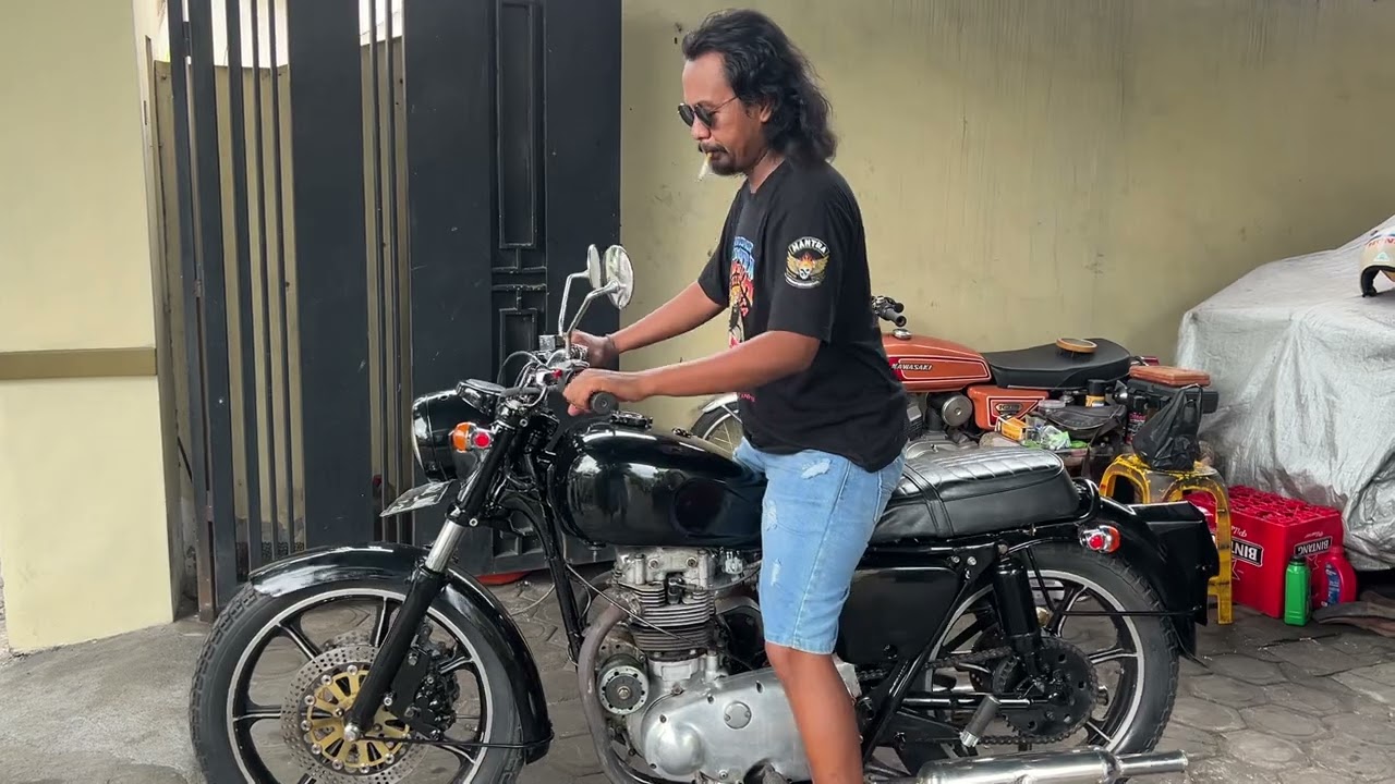 Kawasaki meguro 500 cc twin era 50 an