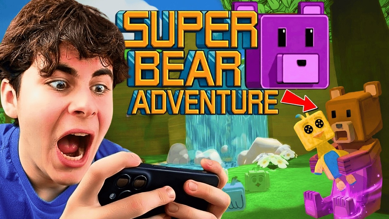KÖTÜ Mor Ayı İkizime DÖNÜŞTÜM! Sonucu FELAKET Oldu 😱 | Super Bear Adventure