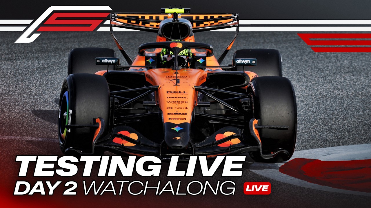 F1 2026 Testing Day 2 LIVE: Final Hour Watchalong & Live Timing