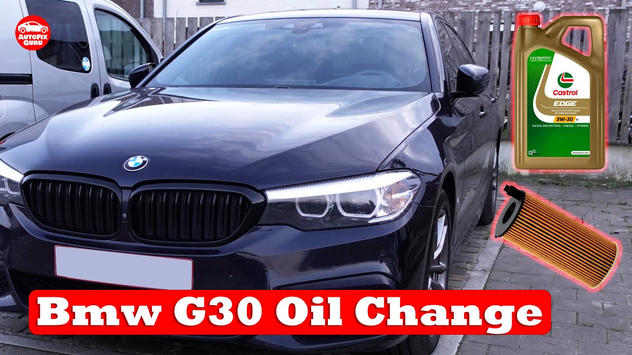 BMW G30 Hybrid Oil Change – Step-by-Step Guide