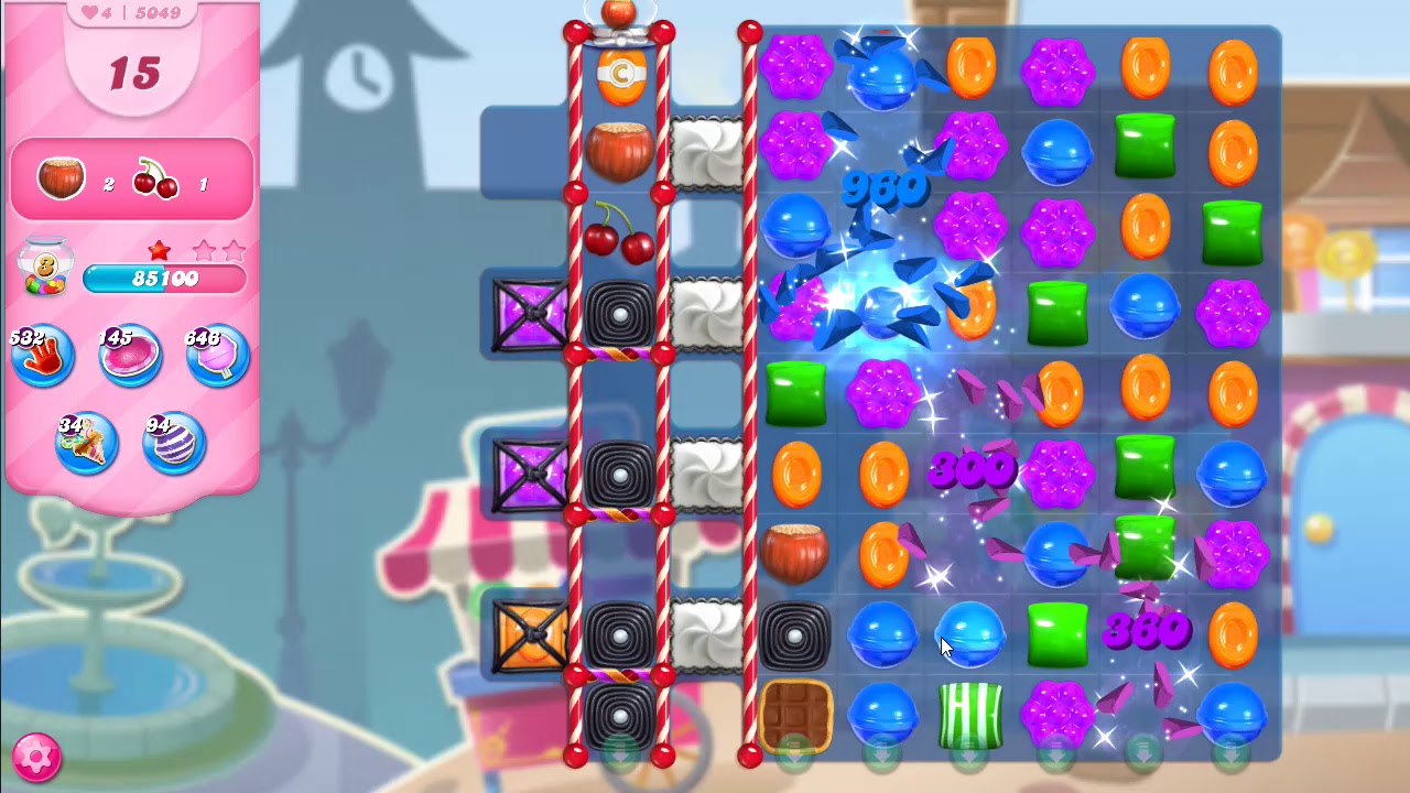Candy Crush Saga Level 5049 NO BOOSTERS