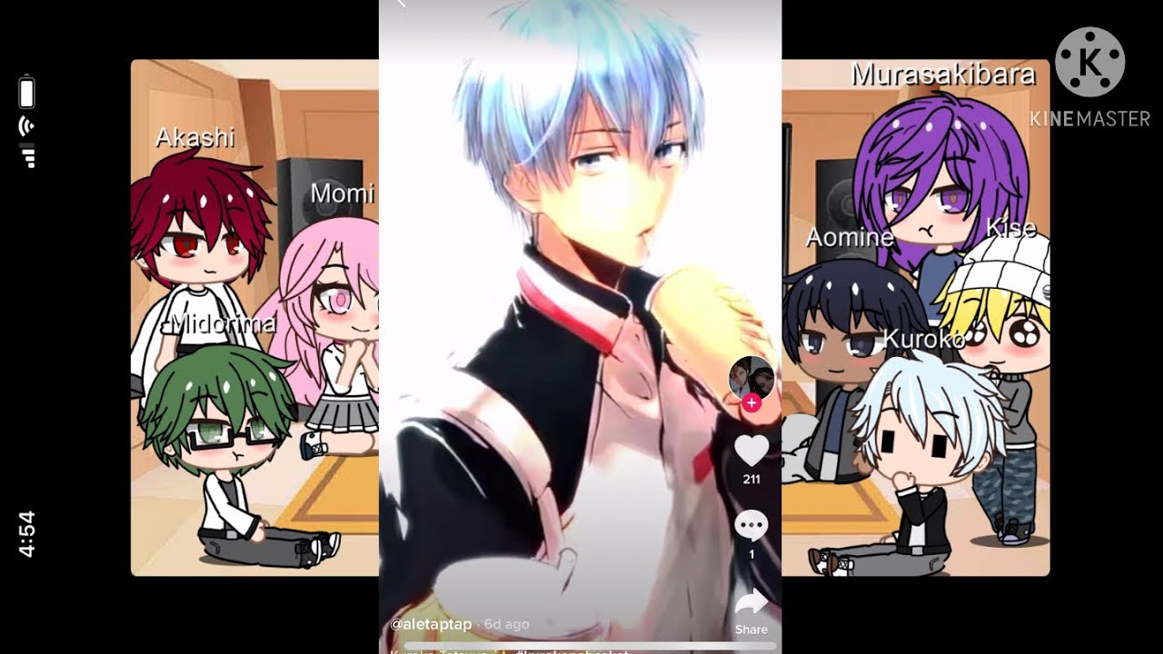 Generation of miracles react to the future |Gacha Club| Knb /Part 2