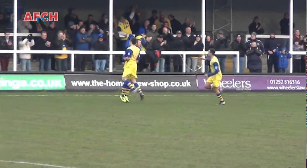 Farnborough 1 AFC Hornchurch 1 (02 Mar 13) - Peniket goal